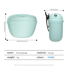 Poche Bongpuda en silicone verte claire pour entraînement facilité