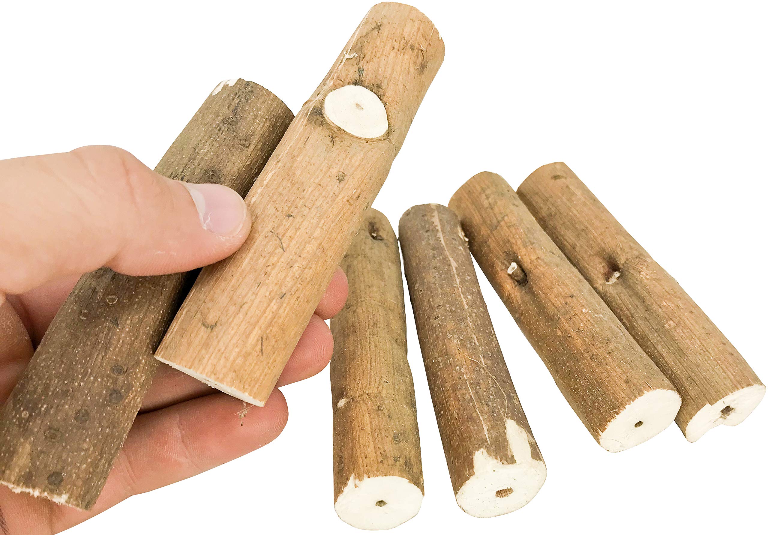 Bonka: bâtons sola naturels, intérieur blanc, texture douce pour mordiller et jouer