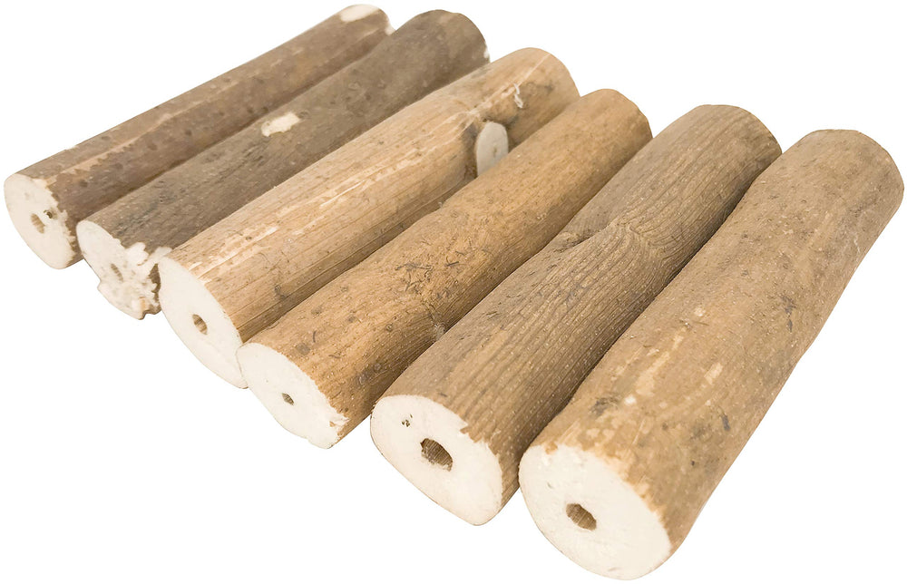 Bonka: bâtons sola naturels, usage de forage et enrichissement dans la cage