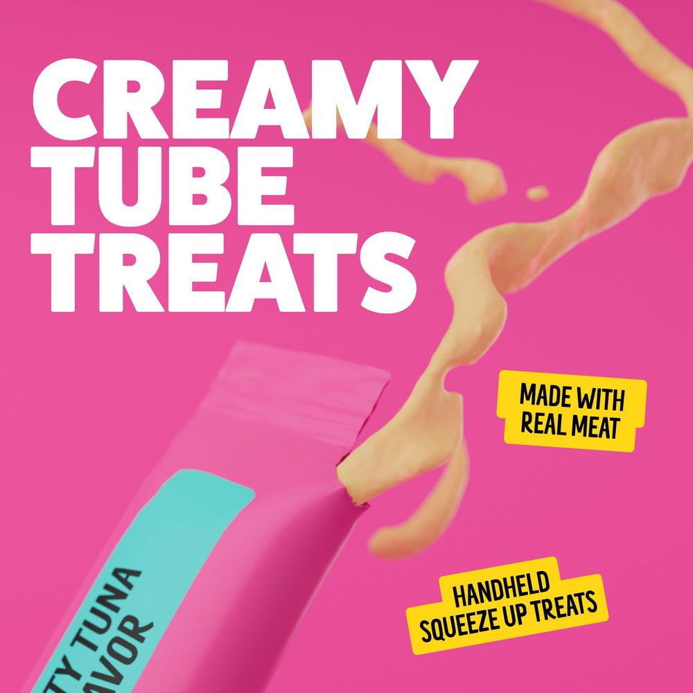 Bonkers Licky Tubes format main facilitant la prise et le nourrissage.