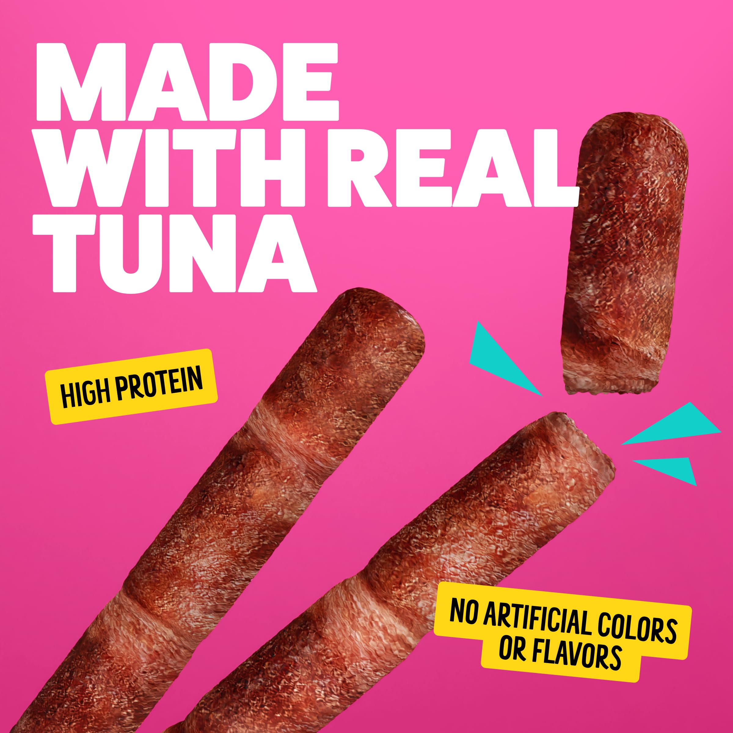 Sans additifs artificiels, friandise naturelle Bonkers Nibble Sticks.