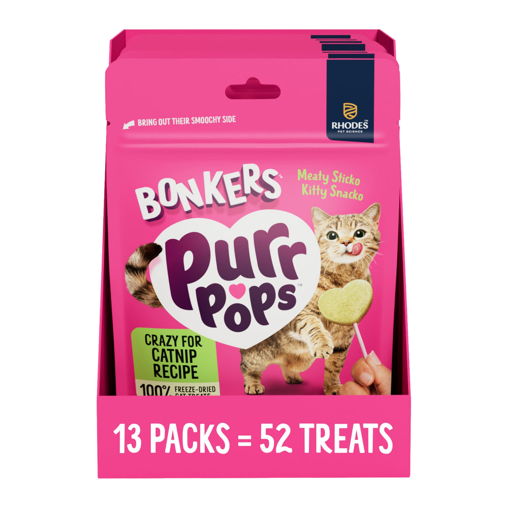 Bonkers Purrpops boîte-ensemble, invitation à partager un moment complice avec votre chat.