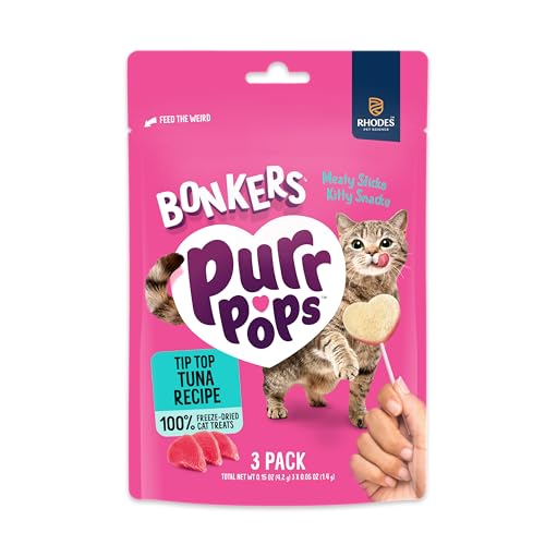 Sucette thon Bonkers Purrpops pour récompenser votre chat