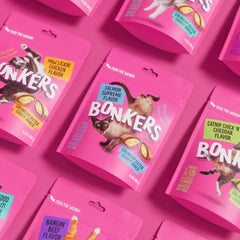 Bonkers Salmon Supreme : ingrédients de qualité et protéines hautes, pour gâter votre chat de manière responsable.