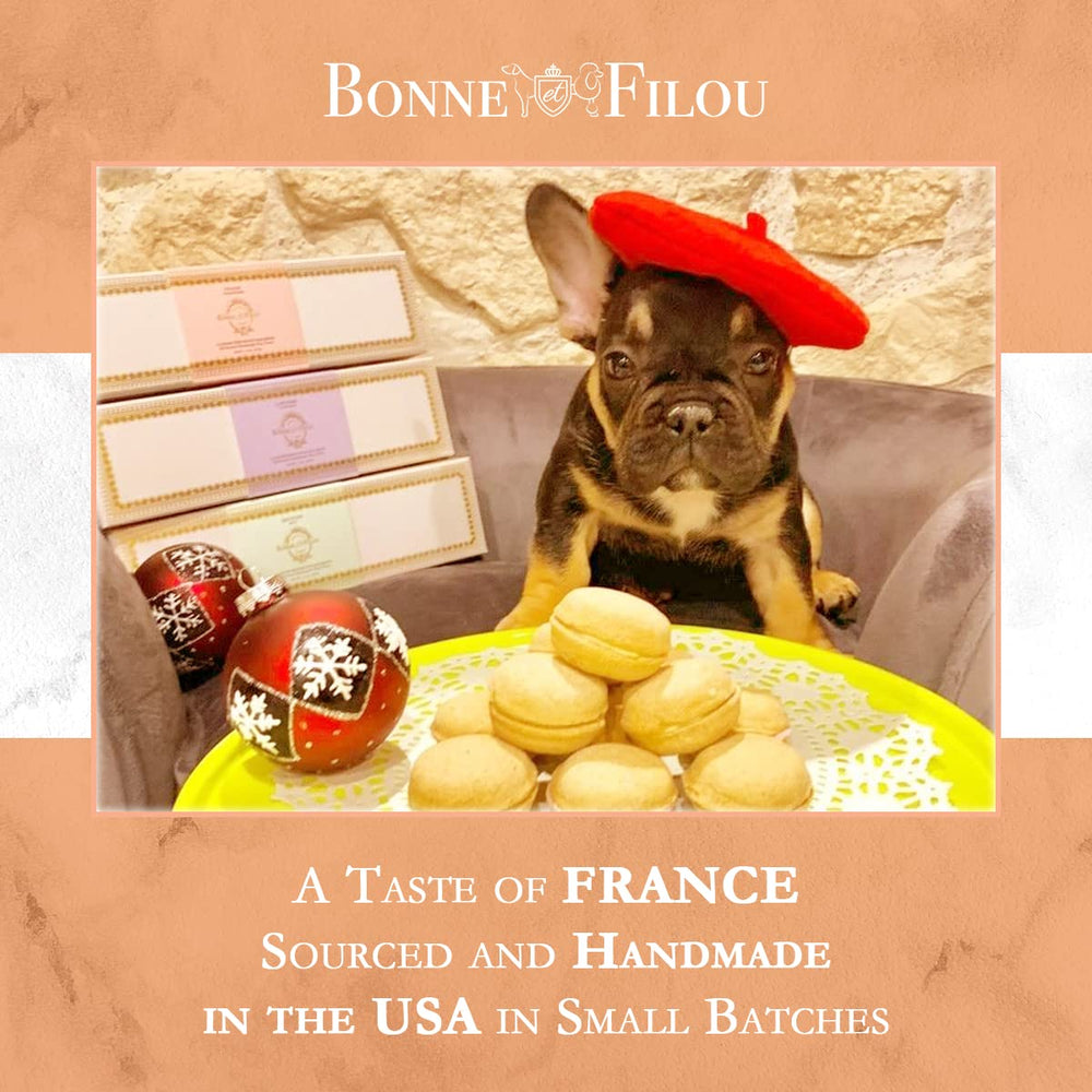 Emballage élégant à l’inspiration patisserie française, Bonne et Filou