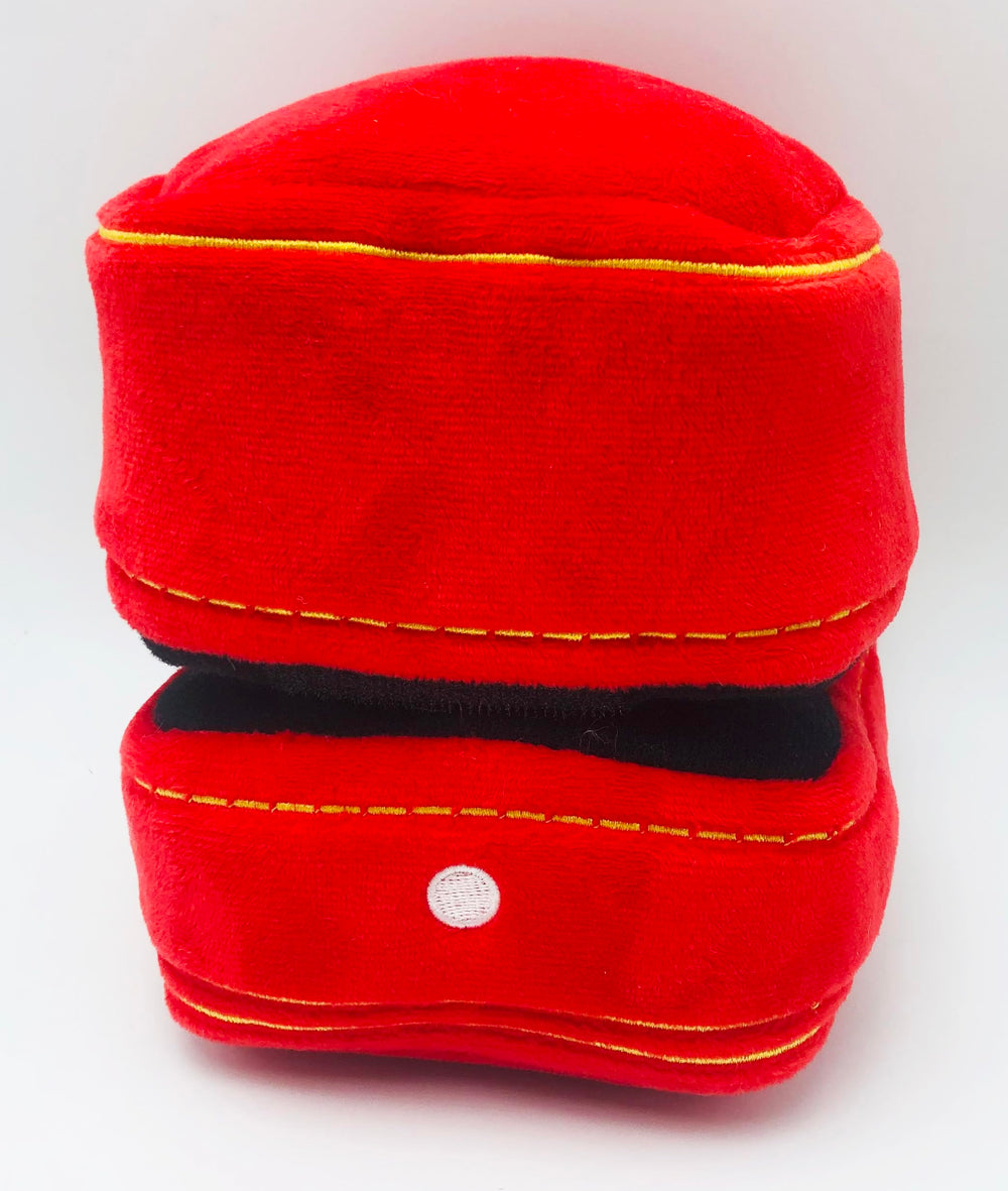 Bonne et Filou jouet éducatif bague peluche pour chien petit et moyen.