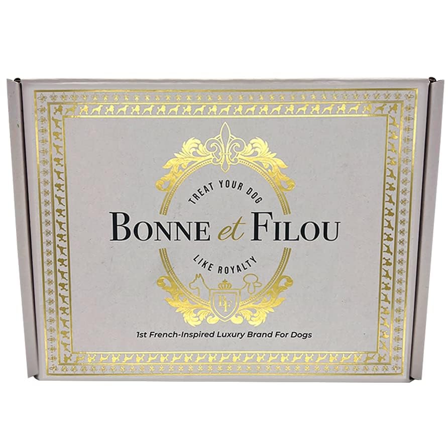 Emballage élégant inspiré pâtisseries françaises par Bonne et Filou.