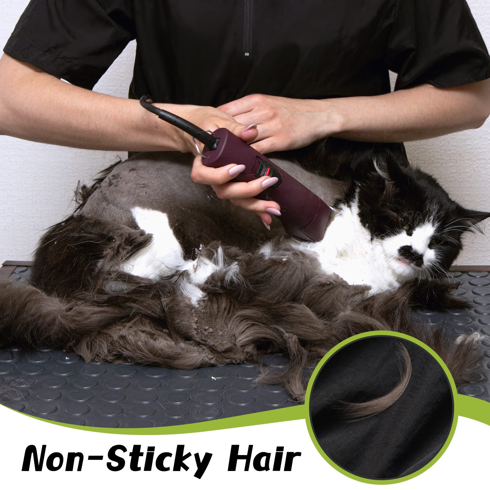 Utilisation polyvalente Bonuci en salon ou à domicile pour toilettage et coiffure.