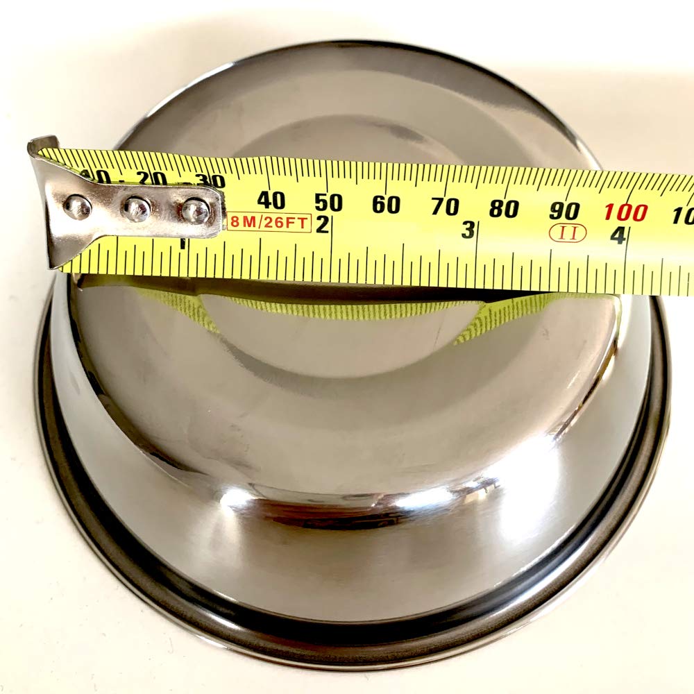 Bol Bonza durable et empilable en inox-12oz, rangement facile.