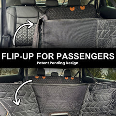 Boops & Floofs extension-demi-siege-convertible, voyage en duo avec chien