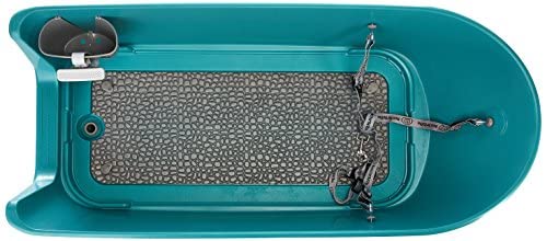 Booster Bath entree en U: ouverture pratique pour animaux de grande taille.