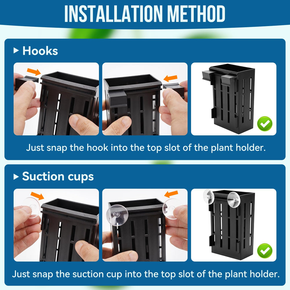 Borlech porte-plante-aquarium compatible bordures et bords libres.