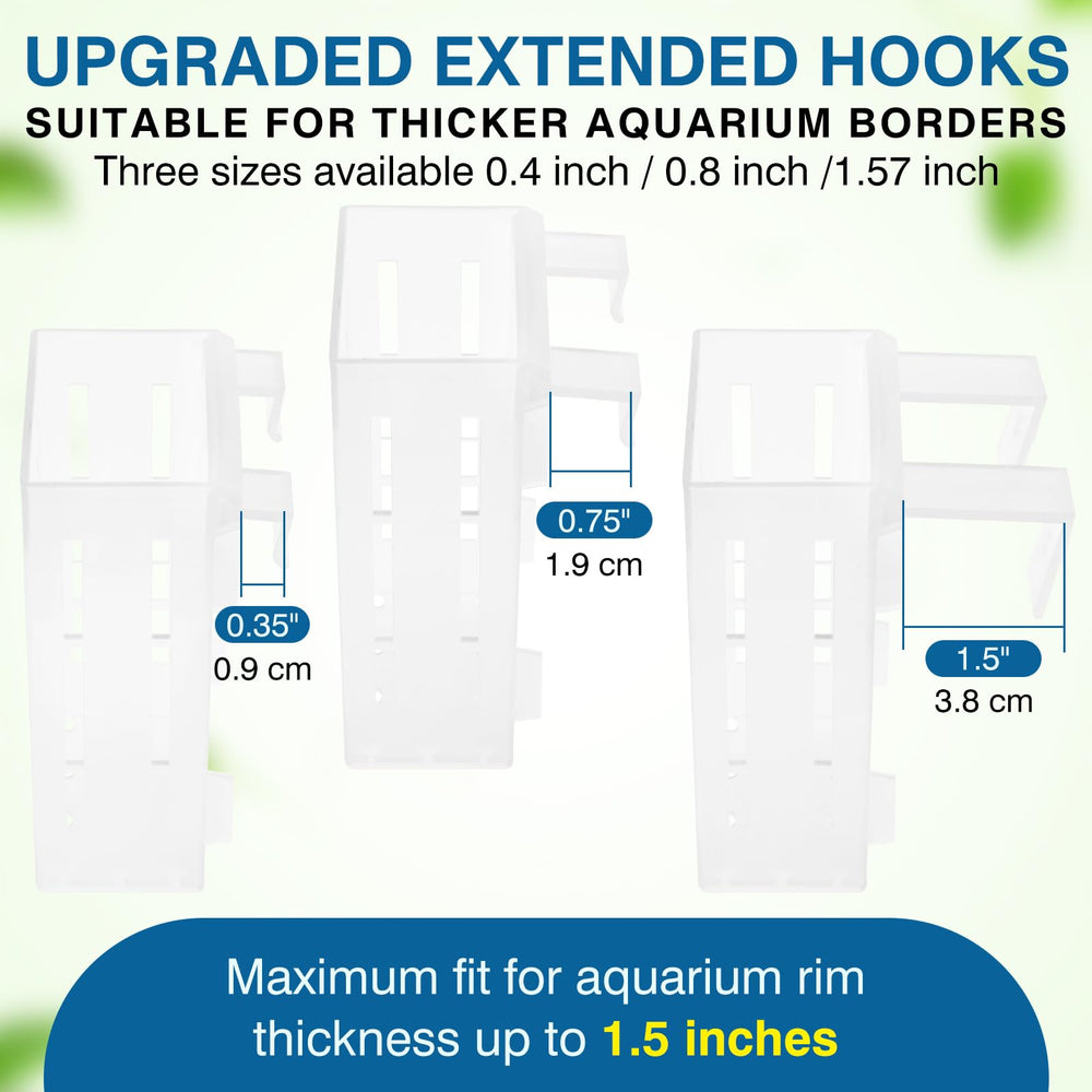 Borlech ensemble 6 attaches et 2 ventouses incluses.