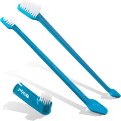 Boshel brosse dentaire chien double-face, nettoyage des zones difficiles