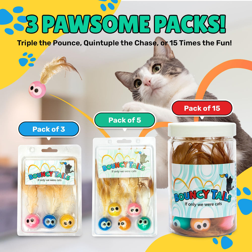 Bouncy Tails: propriétaire participe au jeu, moment partagé.