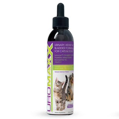 UroMAXX bouteille saumon 6oz, saveur naturelle appréciée par les animaux.
