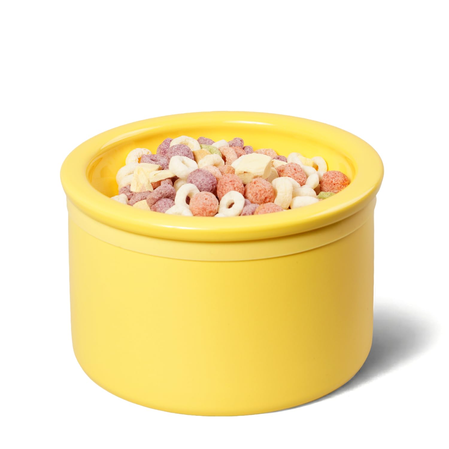 BOWLBOWL Hello Bowl avec support élevé 3,9 po pour chats et petits chiens, posture confortable.