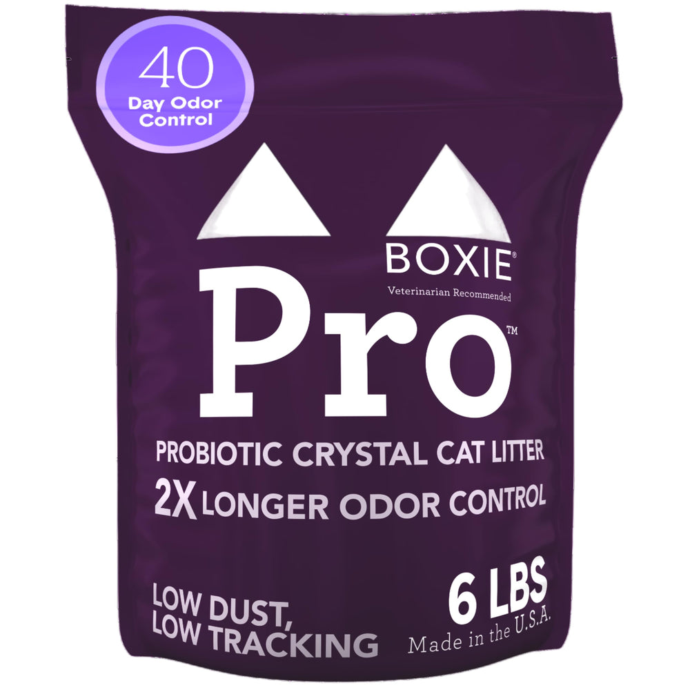 Boxiecat litière probiotique — 40 jours d'odeurs contrôlées pour un bac plus frais