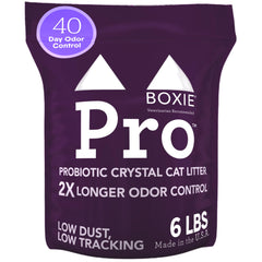 Boxiecat litière probiotique — 40 jours d'odeurs contrôlées pour un bac plus frais