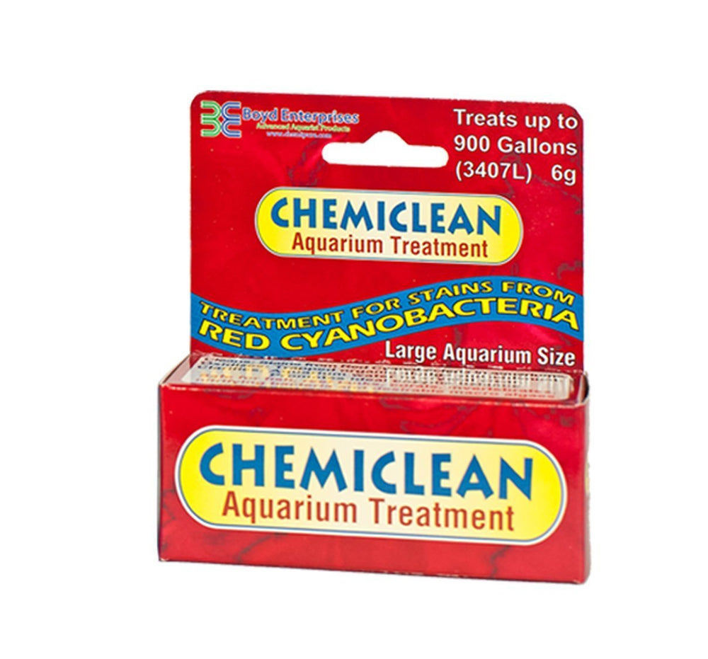 Boyd Chemi-Clean 6g - bouteille de traitement sûr pour poissons et coraux, lutte contre les cyanobactéries