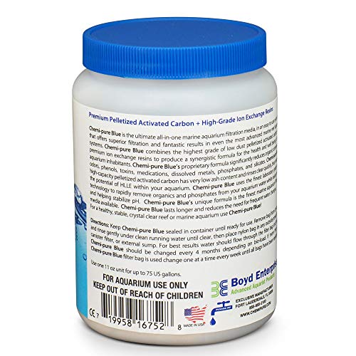 Boyd Chemi-Pure Blue : carbone actif et resines échangeuses pour reducer les toxines