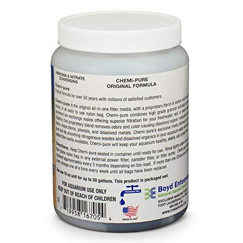 Chemi-pure Boyd, application dans sac nylon pour filtration efficace
