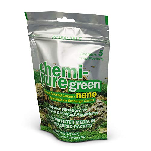 Boyd Enterprises Chemi-Pure Green Nano 5 Pack: entretien d’aquarium facilité et eau stable.