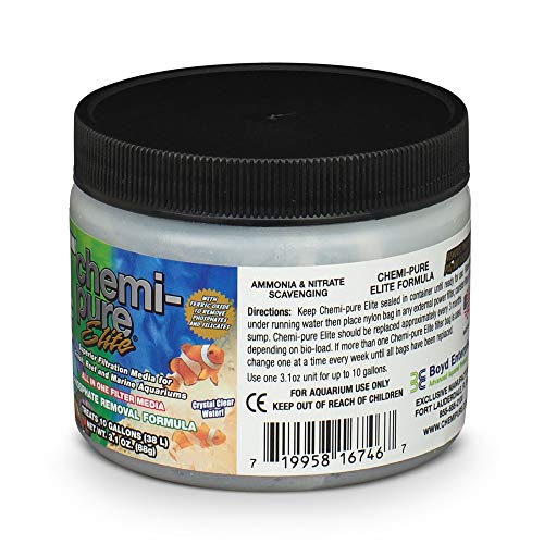Boyd Enterprises Chemi-Pure Mini Elite, améliore la clarté même en eau salée.