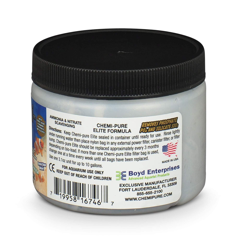 Boyd Enterprises Chemi-Pure Mini Elite, filtre d’eau pratique pour aquarium.