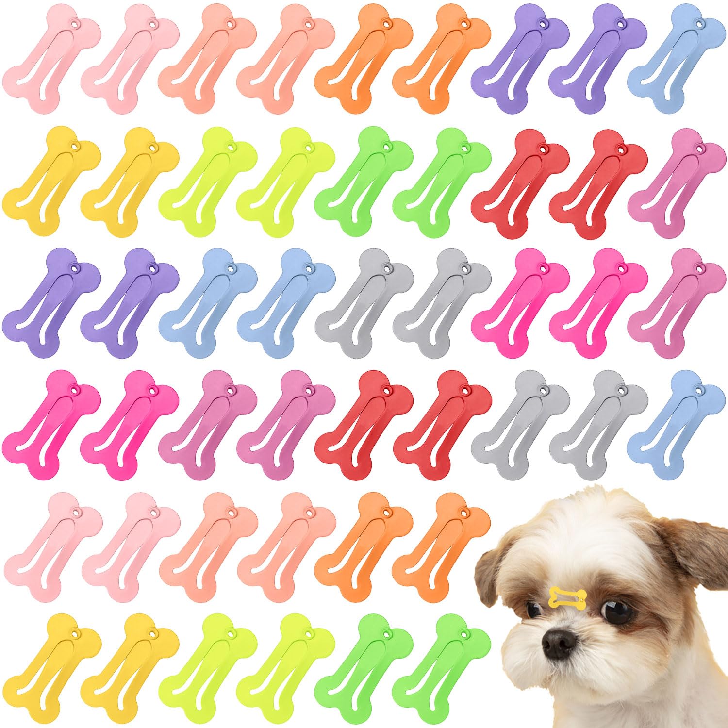 BOYIVI broches-os-petit-chien-1pouce : accessoire durable et chic pour chien.