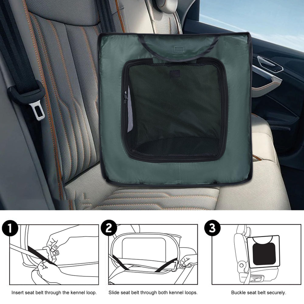 BOYUZHE cage chien portable imperméable, ideale pour les voyages.