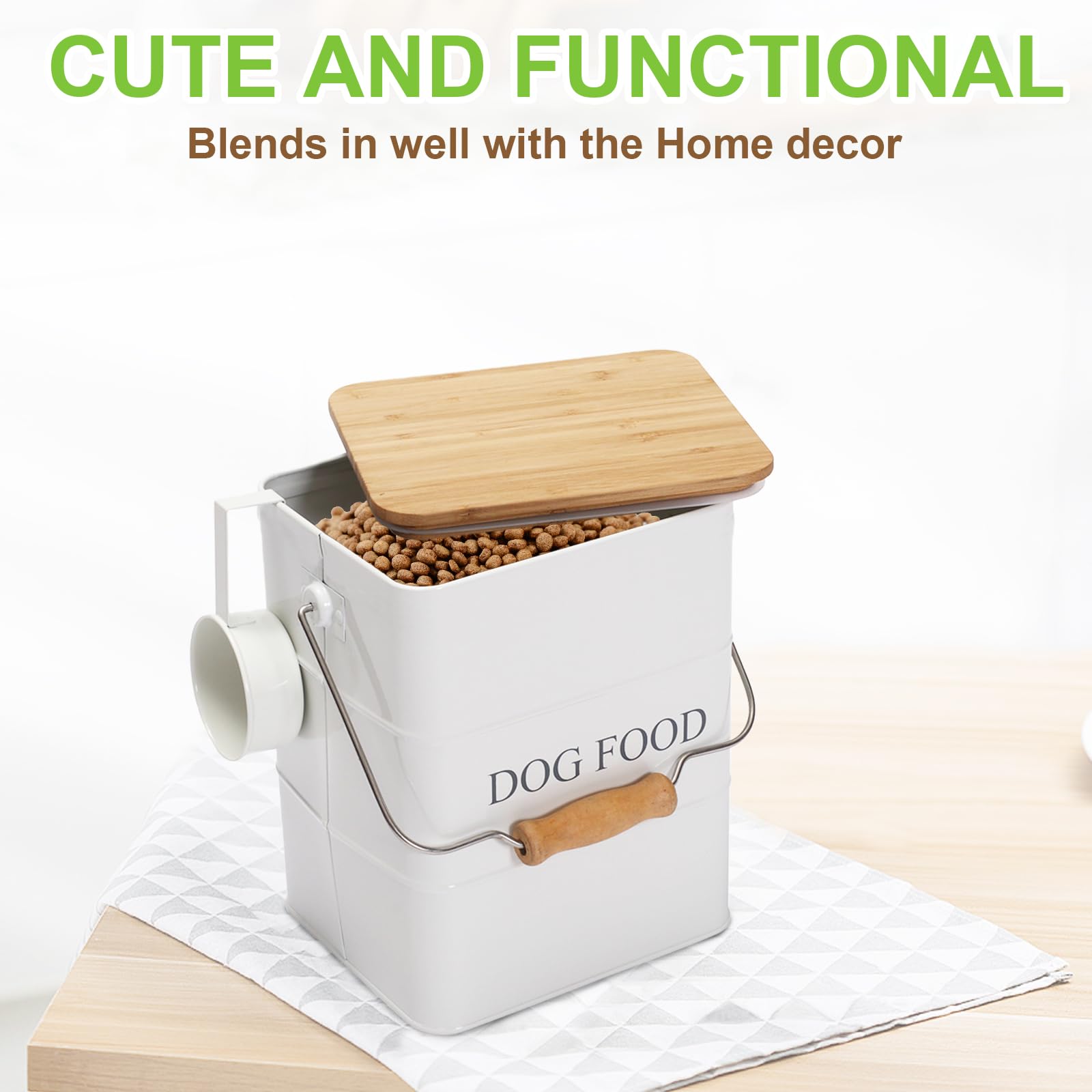 Brabtod design élégant qui s’accorde avec cuisine et salon pour du rangement chic.
