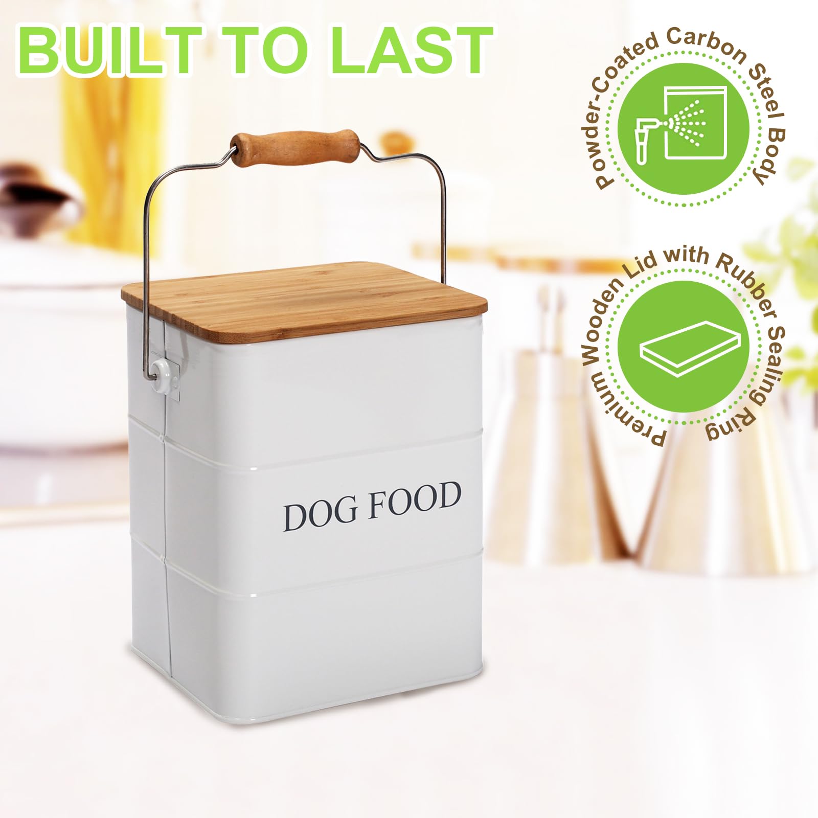 Brabtod finition émaillée extérieure apporte une touche élégante à la cuisine.