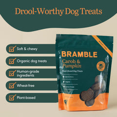 BRAMBLE friandises avec ingrédients réels et sans blé, option saine pour chiens.