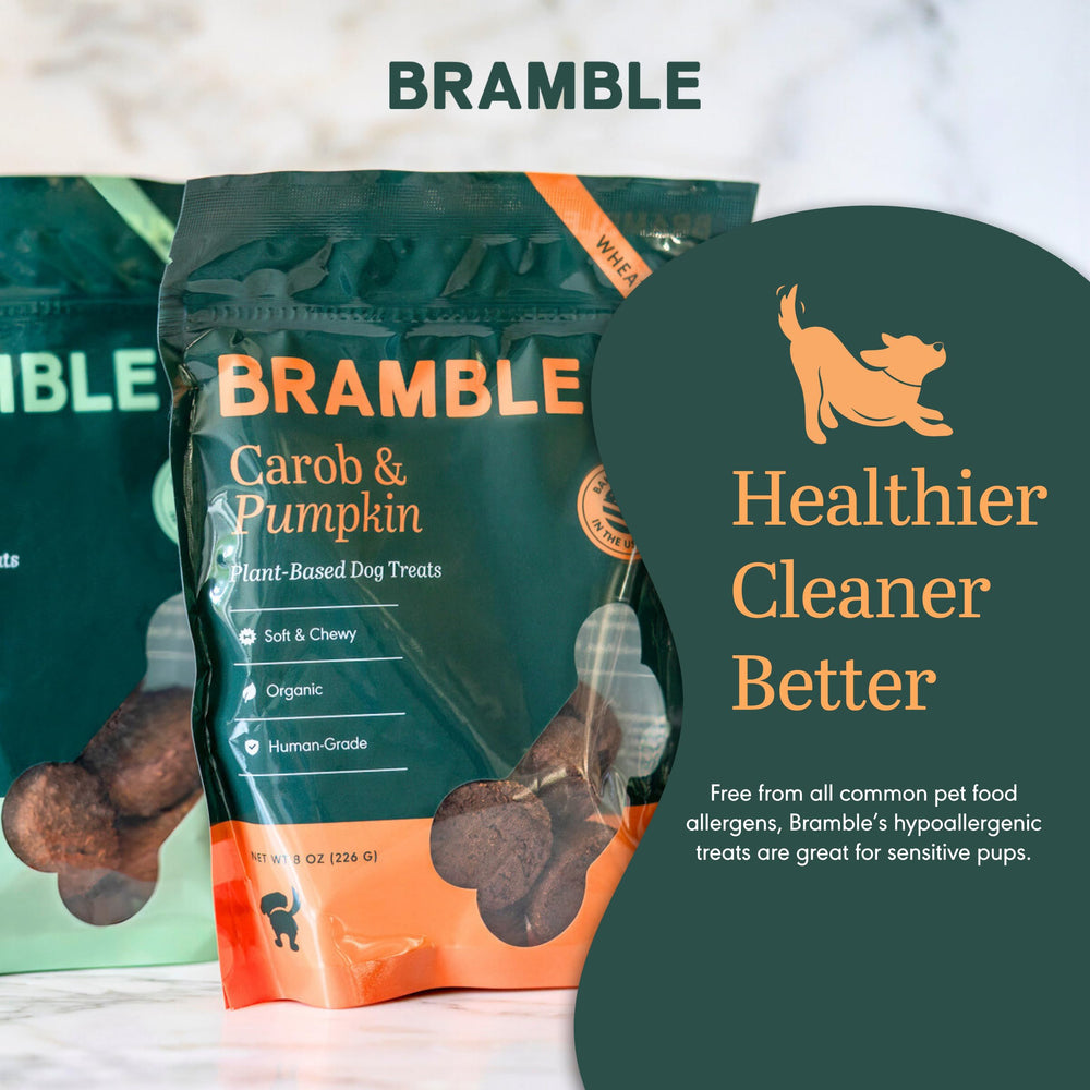 BRAMBLE friandises sans blé, parfaites comme récompense lors de l'entraînement.