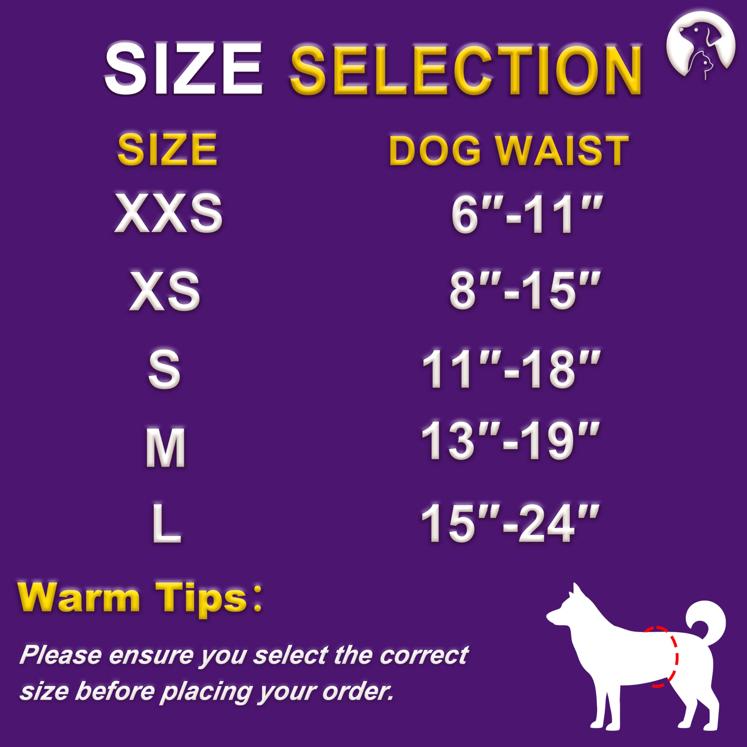 Brandon-super couche absorbante pour chien femelle, surface douce et hypoallergénique.
