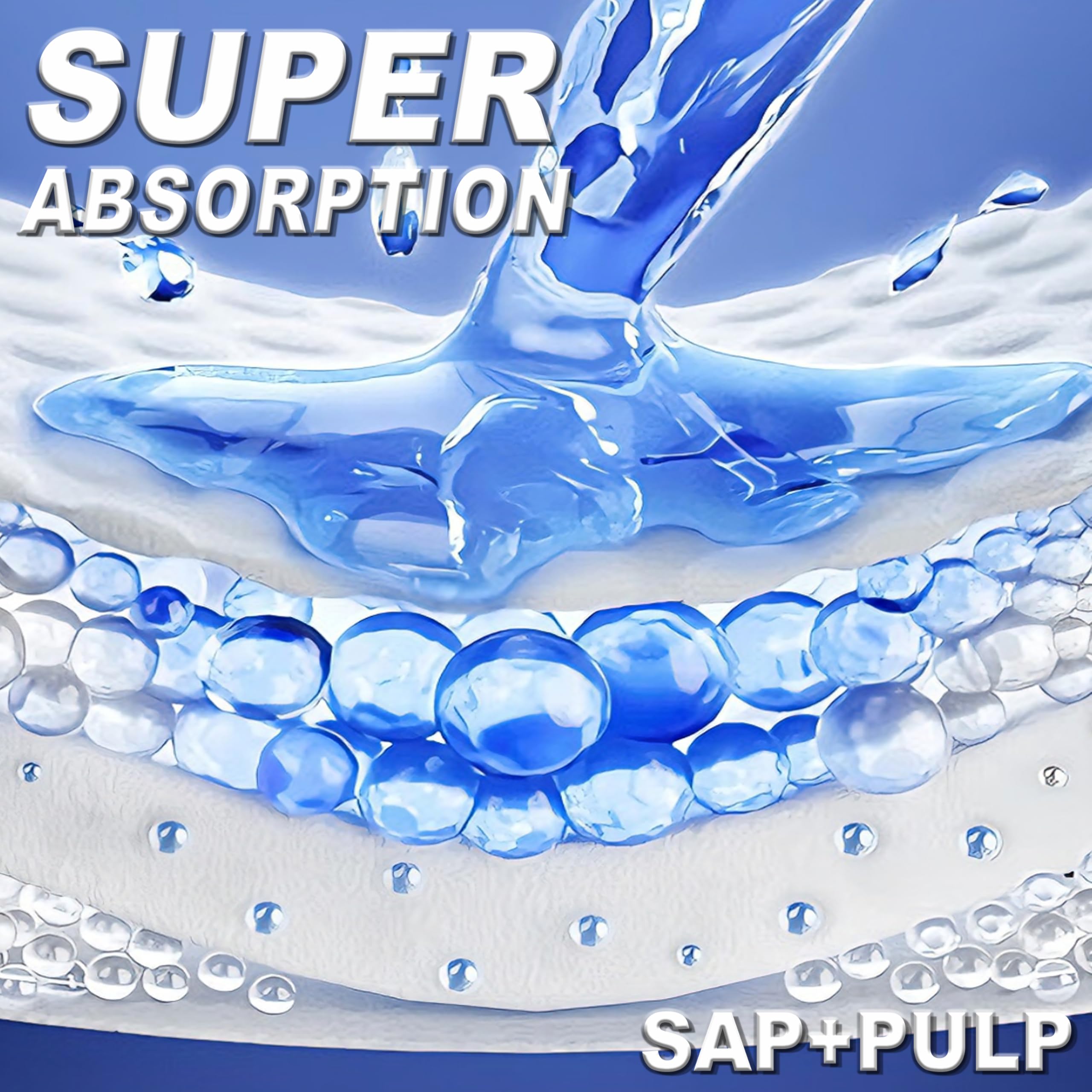 BrandonSuper tissu non tissé doux, peau sensible et protection continue.