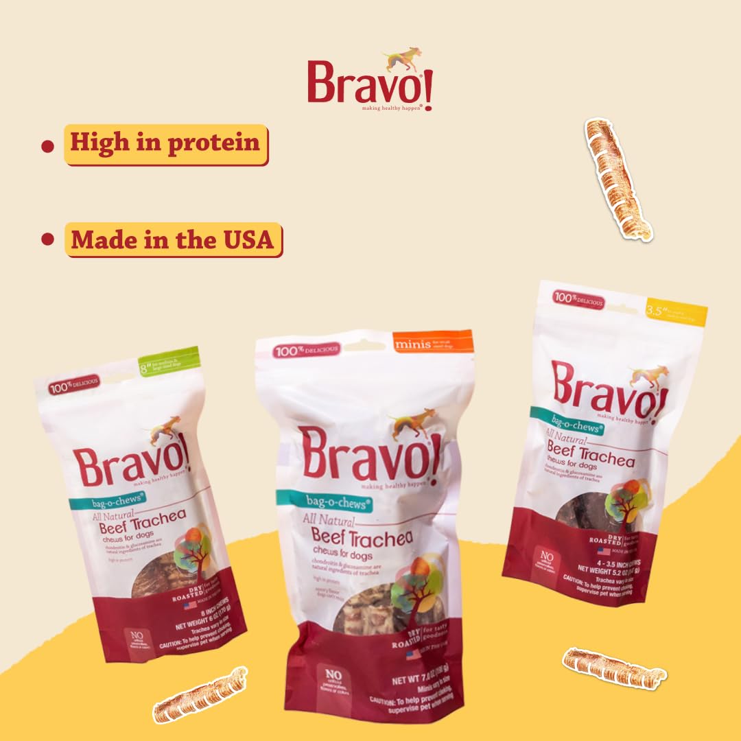 Fabriqué aux États‑Unis à partir de bœuf Bravo! trachée 11 pouces