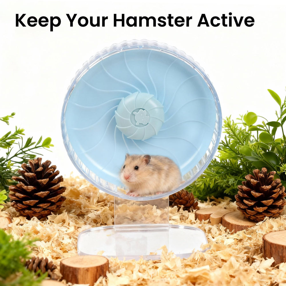 Cadre transparent BREENHILL, matériaux durables et surveillance facile du hamster.