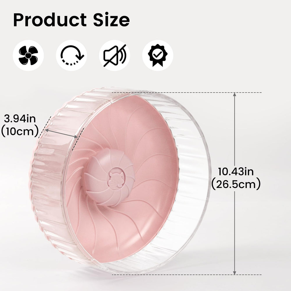 Roue BREENHILL hamster détachable pour nettoyage rapide