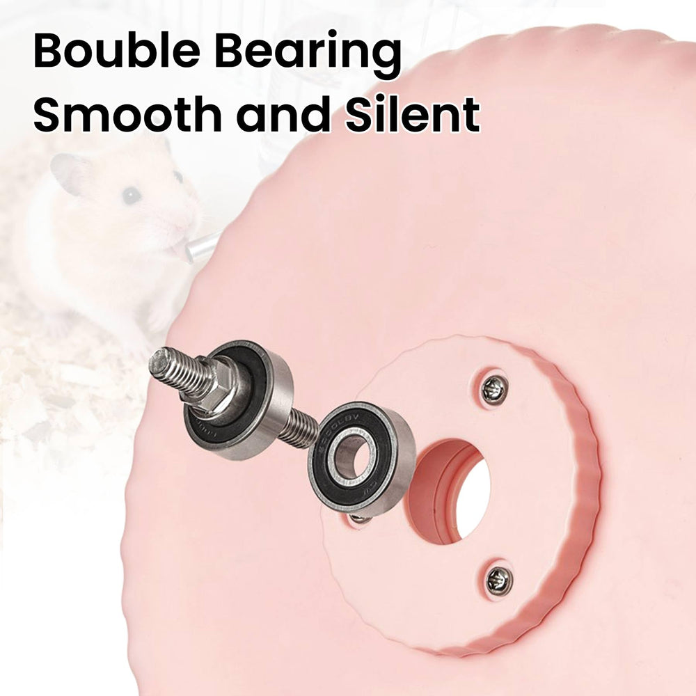 Roue Breenhill silencieuse, double roulements 304 pour rotation stable.