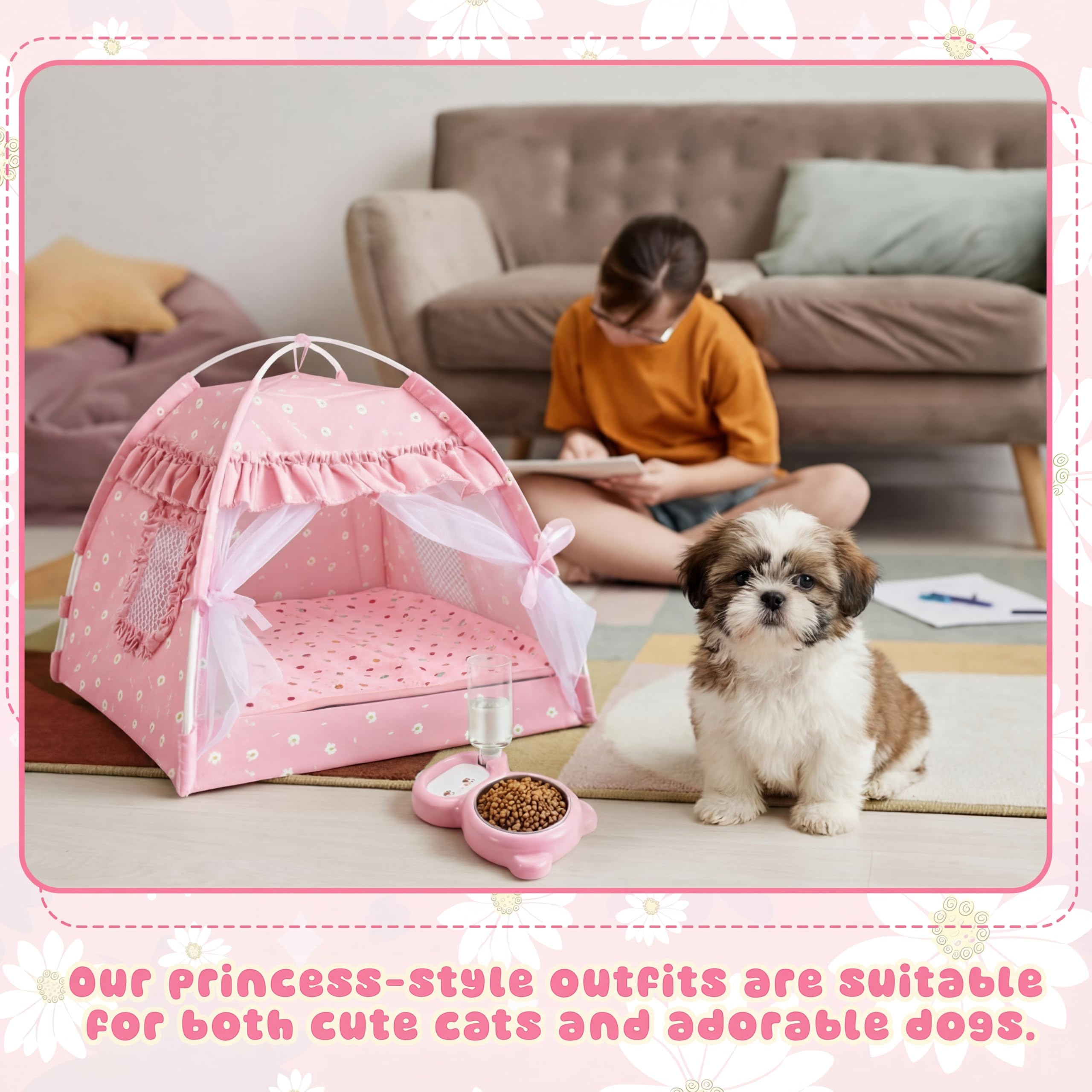 BreezeHug Design cohésif maison rose: ensemble harmonieux et décoratif.