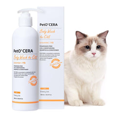 Breezytail PetO’Cera — bouteille sans parfum pour un shampoing doux et sûr.