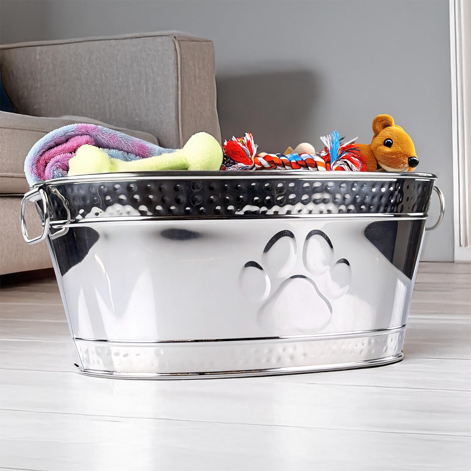 BREKX-rangement-accessoires-chiens-boite-metal: rangement tout-en-un pour cordes et laisses.
