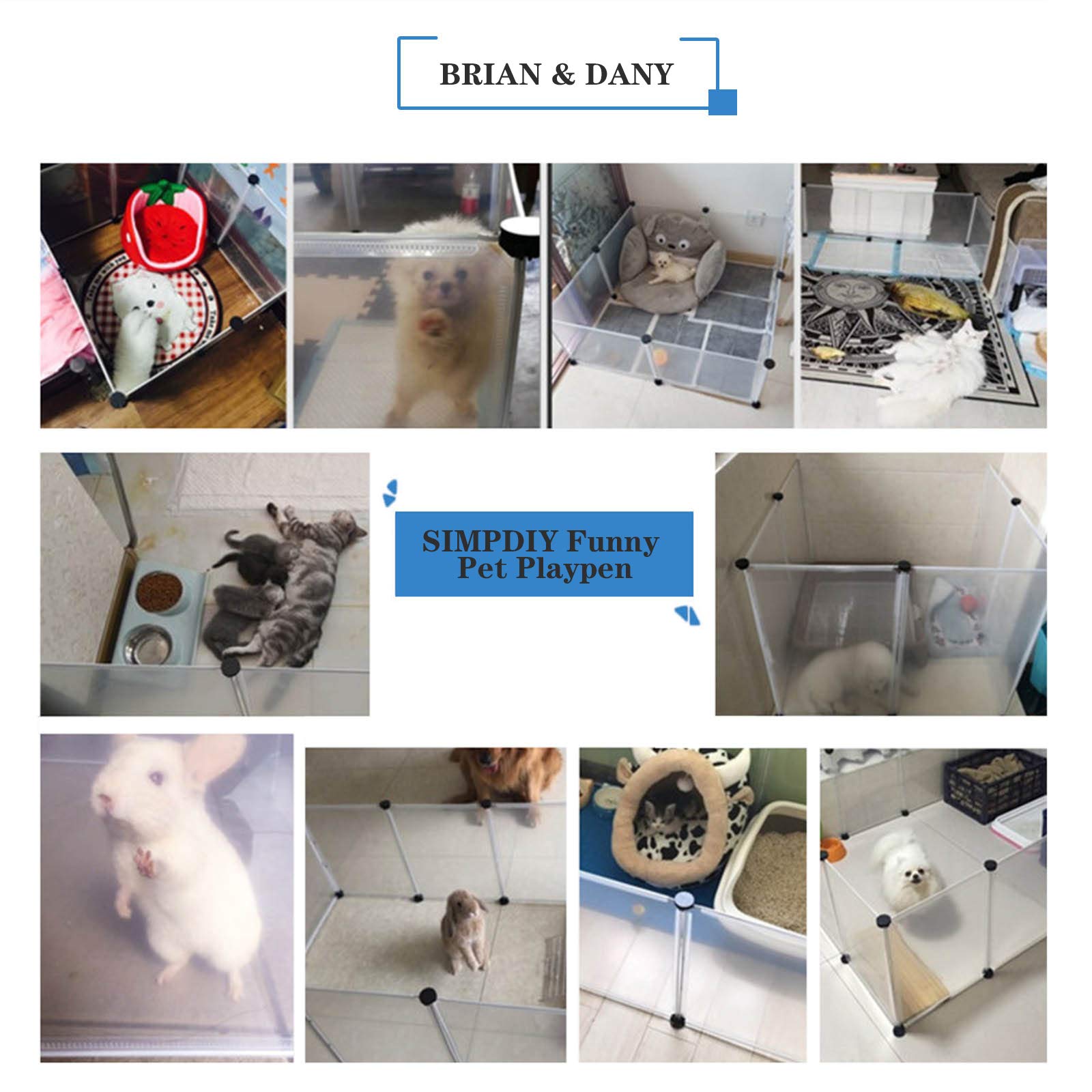 BRIAN & DANY usage intérieur flexible et pratique pour votre habitat.