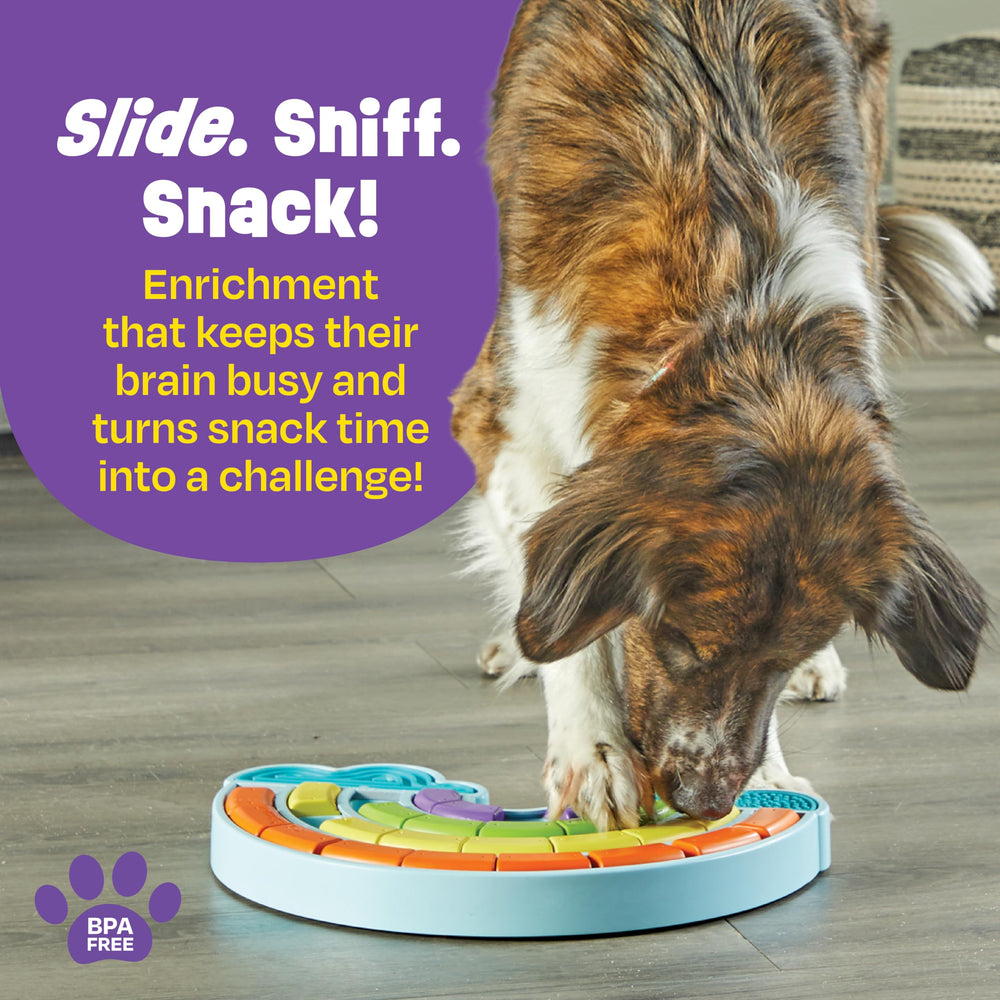 Brightkins puzzle sniffage mentale active les sens et apaise l'esprit pendant le repas.