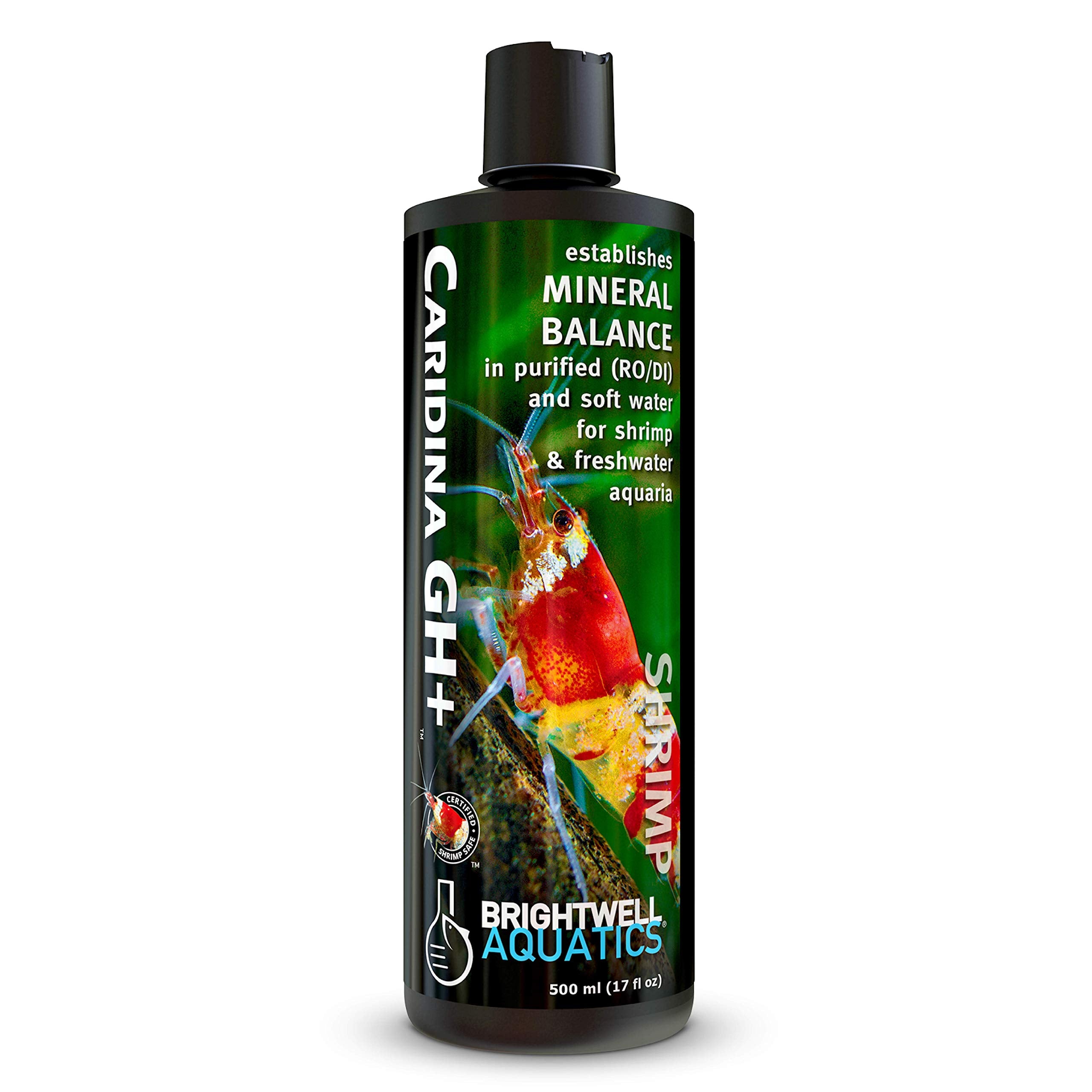 Brightwell Aquatics Caridina GH+ bouteille prête à l’emploi pour crevettes et plantes