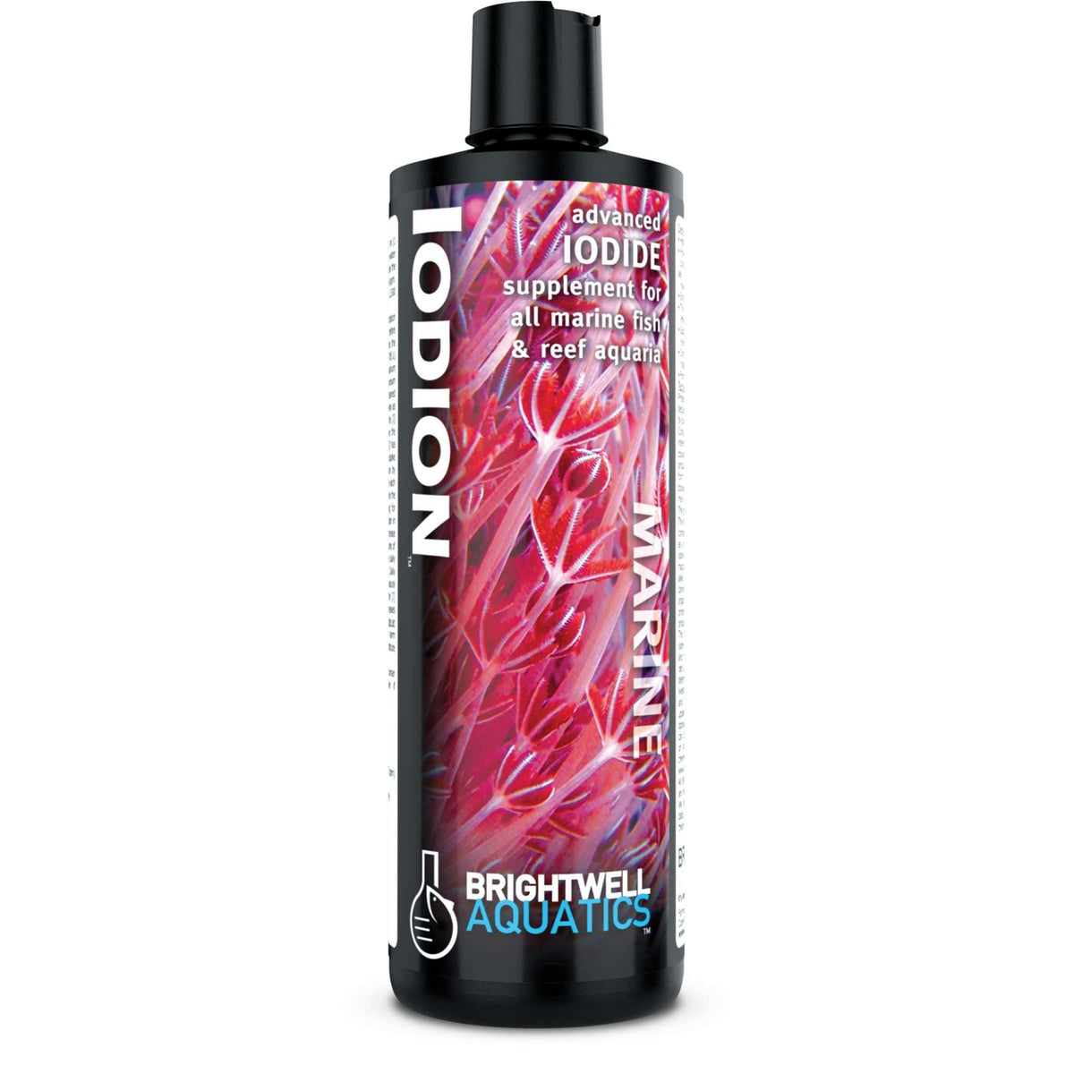 Brightwell Aquatics Iodion - bouteille 250 ml, apport iodé précis pour coraux et invertébrés.