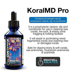 Brightwell Aquatics Koral MD Pro – immersion, préparation des coraux pour l'acclimatation.