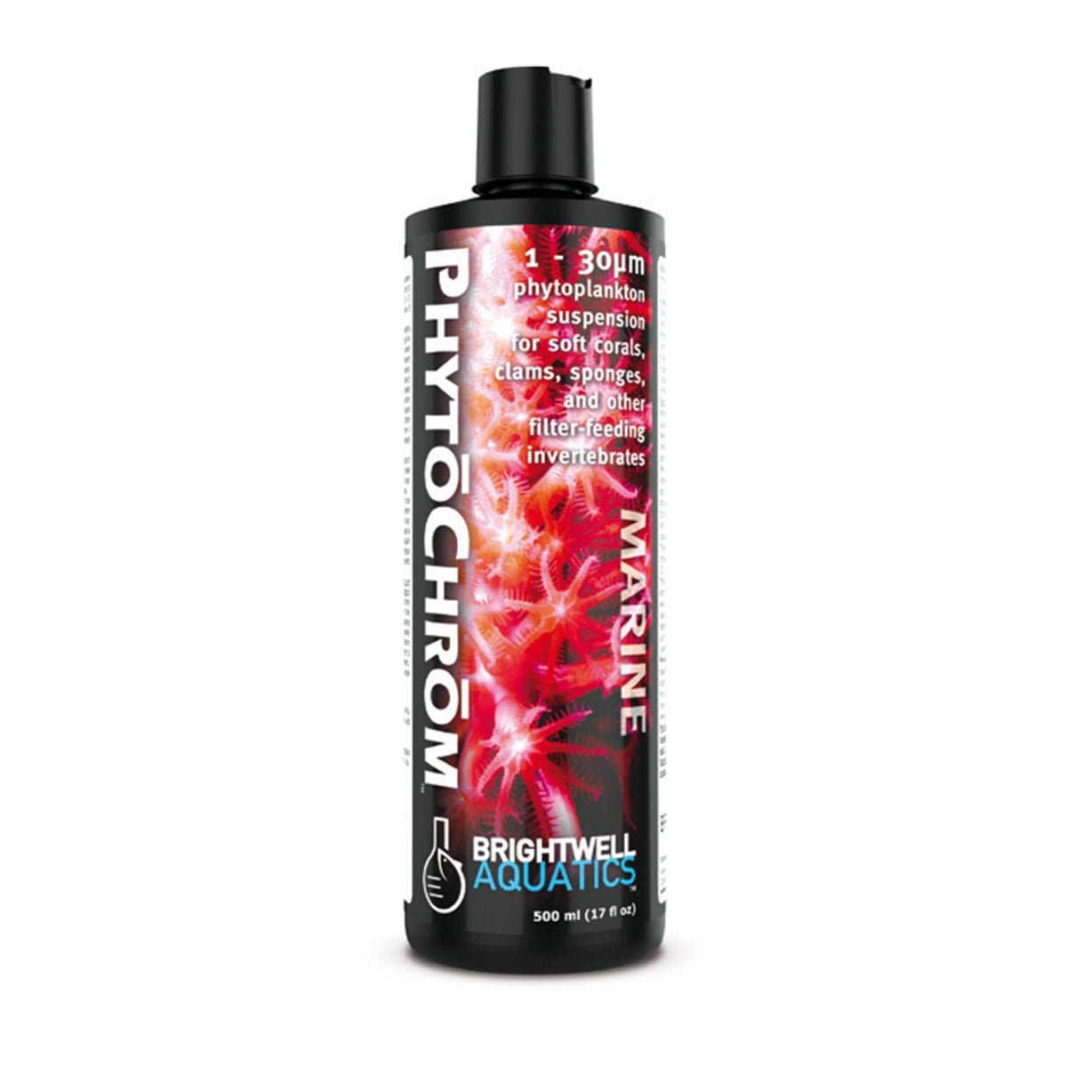 PhytoChrom Brightwell Aquatics, phytoplancton six espèces, favorise coloration et vitalité des invertébrés.